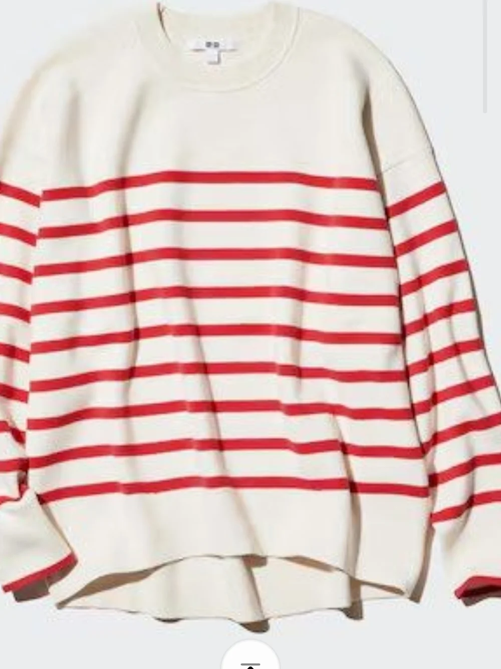 Uniqlo Crewneck Sweater with Red Stripes - Picture 8 of 9